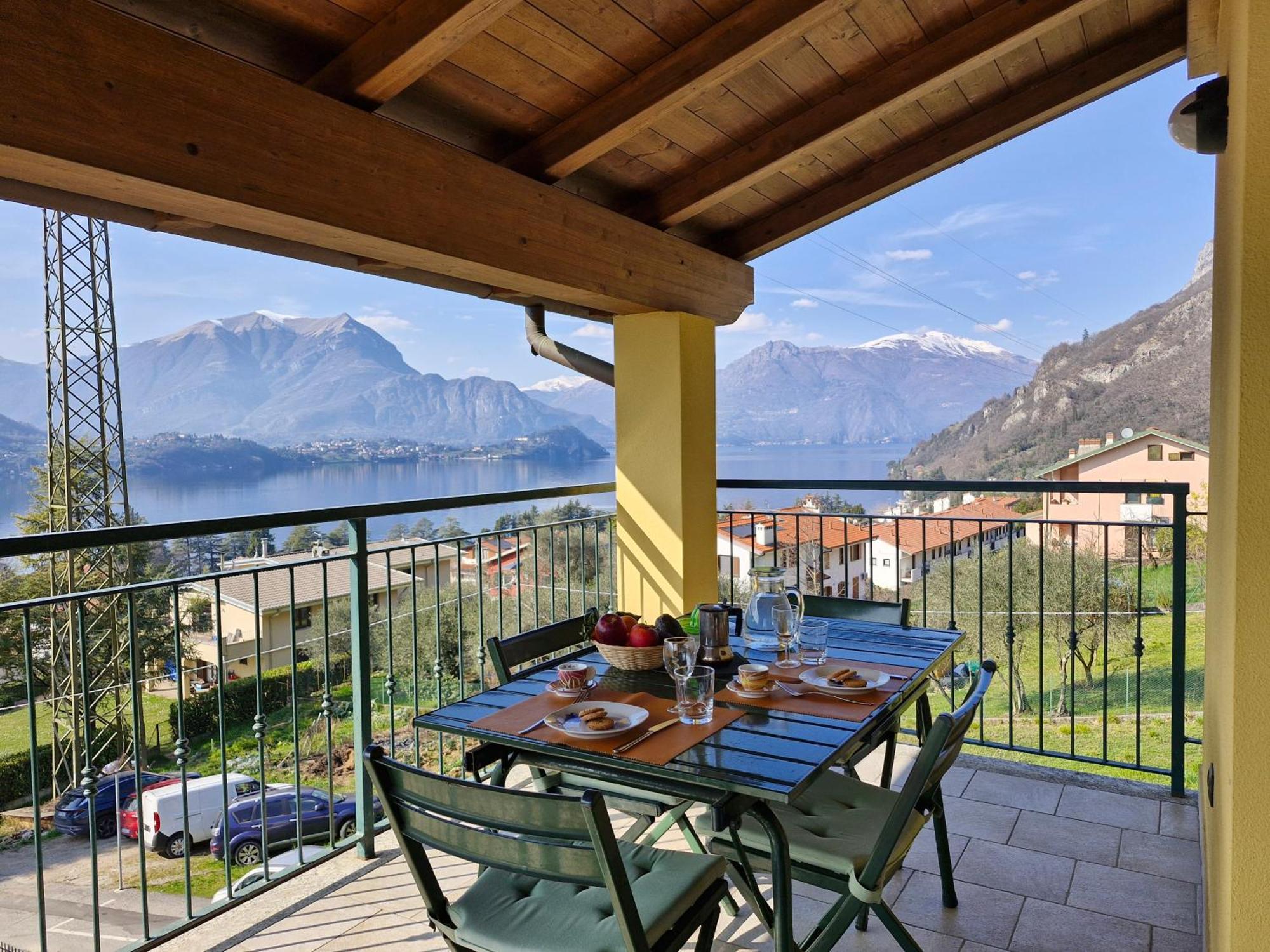 Balcony Lake View Apartment Lierna Buitenkant foto